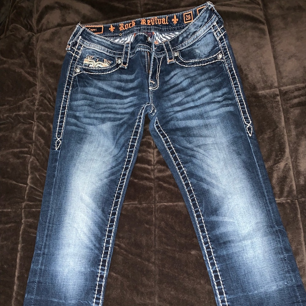 Rock Revival Capris
